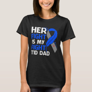 Camiseta Sua Luta É Minha Luta Contra O Pai T1D Tipo 1 Diab
