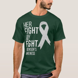 Camiseta Sua Luta é Minha Luta Contra Parkinsons Doença F