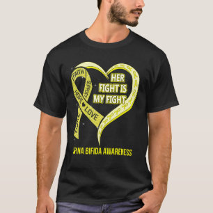 Camiseta Sua Luta É Minha Luta Contra Spina Bifida Sensibil