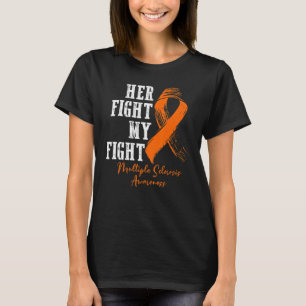 Camiseta Sua Luta É Minha Luta Esclerose Múltipla Conscient