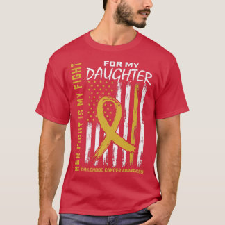 Camiseta Sua Luta É Minha Luta Filha Filha Cancer Fl