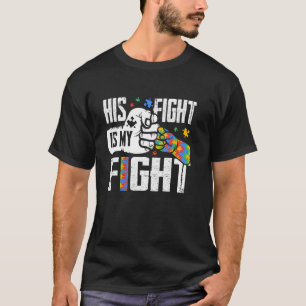 Camiseta Sua Luta É Minha Luta Fita de Conscientização do A