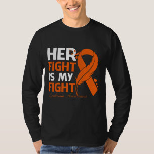 Camiseta Sua Luta É Minha Luta LEUCEMIA SENSIBILIZAÇÃO
