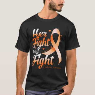 Camiseta Sua Luta É Minha Luta LEUCEMIA SENSIBILIZAÇÃO Mês