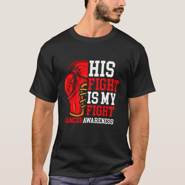 Camiseta Sua Luta É Minha Luta Para Ganhar Cancer (Frente)
