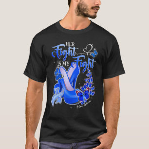 Camiseta Sua Luta É Minha Luta Saltos Altos Azuis Conscient