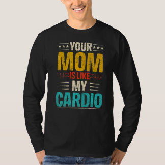 Camiseta Sua Mãe É Como Meu Cardio, Casais Românticos.