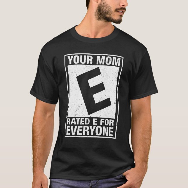 Camiseta Sua Mãe Me Classificou Para Todos Engraçados Inade (Frente)