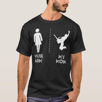 Camiseta Sua Mãe Minha Mãe Guitarrista Divertida Música Mãe