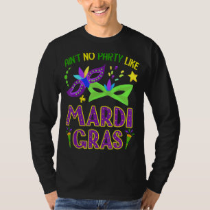Camiseta Sua Máscara do Partido Mardi Gras Yall Mardi