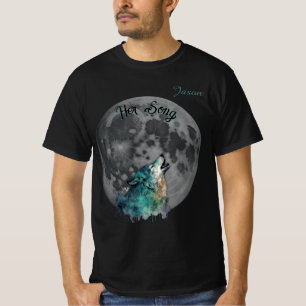 Camiseta "Sua Música" Costume de Wolf and Moon Men