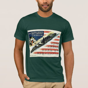 Camiseta Sua navio de guerra