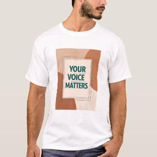 Camiseta Sua opção de Voz Importa 3
