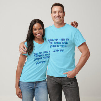 Camiseta Sua palavra é Verdade John 17:17