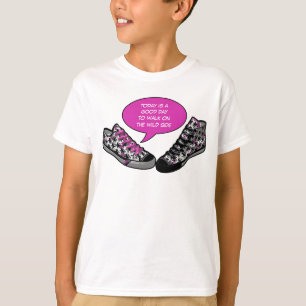 Camiseta Sua piada diz: hoje é um bom dia para...