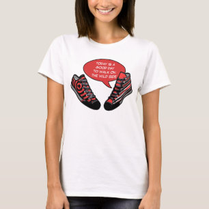 Camiseta Sua piada diz: hoje é um bom dia para...