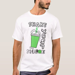 Camiseta Sua Rua Feliz dos Camarões. Dia de Patrick