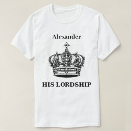 Camiseta Sua Senhoria Piada Humor Personalizado