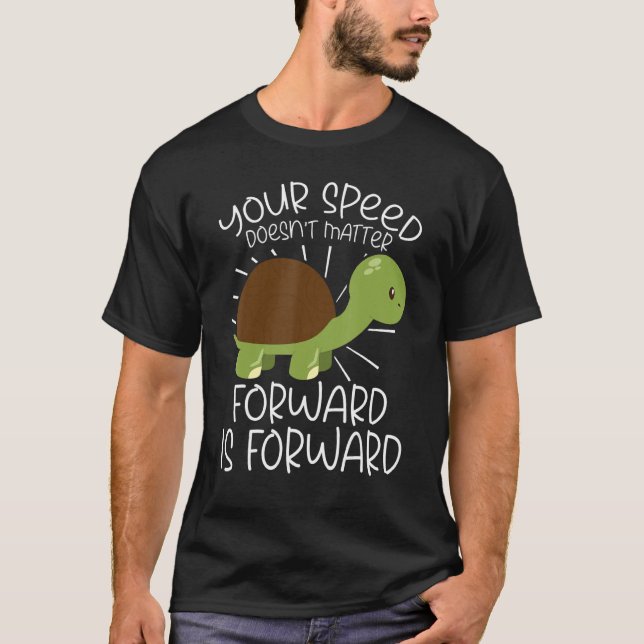 Camiseta Sua Velocidade Não Importa Frente É Frente Gentile (Frente)