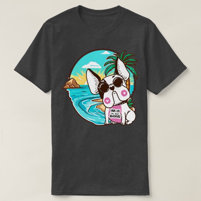 Camiseta Sua Vida É A Melhor Aventura (Frente do Design)