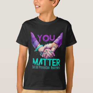 Camiseta Sua Vida Escolha Continuar Prevenção de Suicídio
