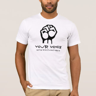 Camiseta Sua voz