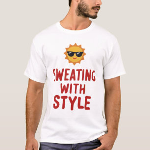 Camiseta Suando com estilo