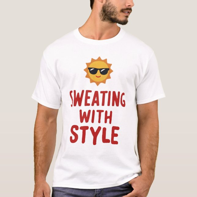 Camiseta Suando com estilo (Frente)