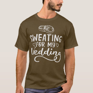 Camiseta Suando Por Minha Noite De Noiva De Gym, Noiva Ru