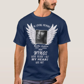 Camiseta Suas Asas Estavam Prontas | Foto Memorial T-Shirt