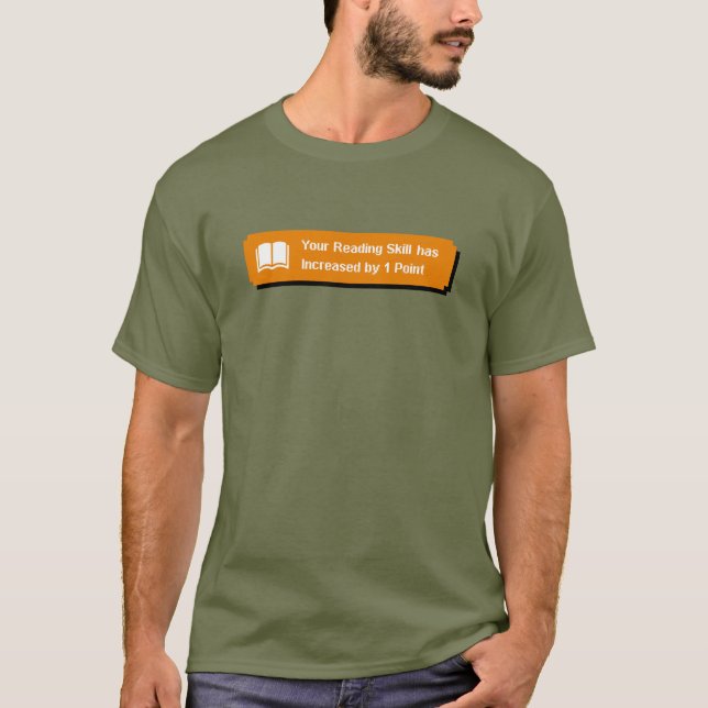 Camiseta Suas Habilidades De Leitura Aumentaram (Frente)