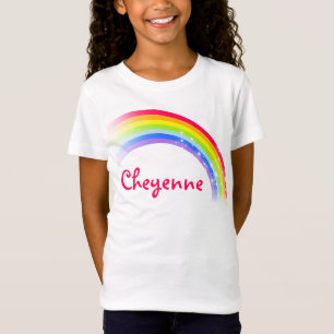 Camiseta "Suas meninas vermelhas" (do arco-íris conhecido