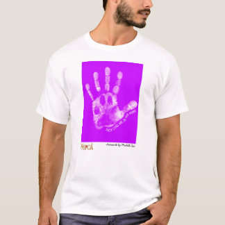 Camiseta "Suas vidas estão em nossas mãos" por Michelle Cox