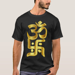 Camiseta suástica, 卐, mantra do OM