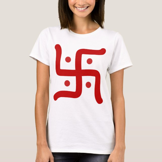 Camiseta Suástica Hindu (Frente)