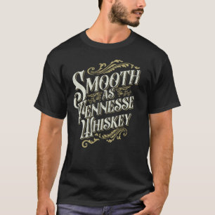 Camiseta Suave Como O Whiskey Drinker Do Tennessee