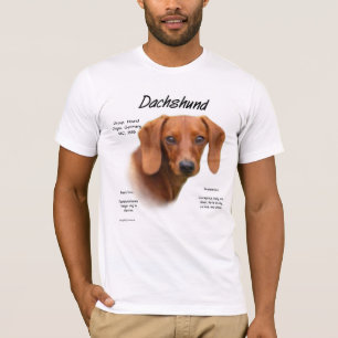 Camiseta Suave Dachshund Encontra a Raça