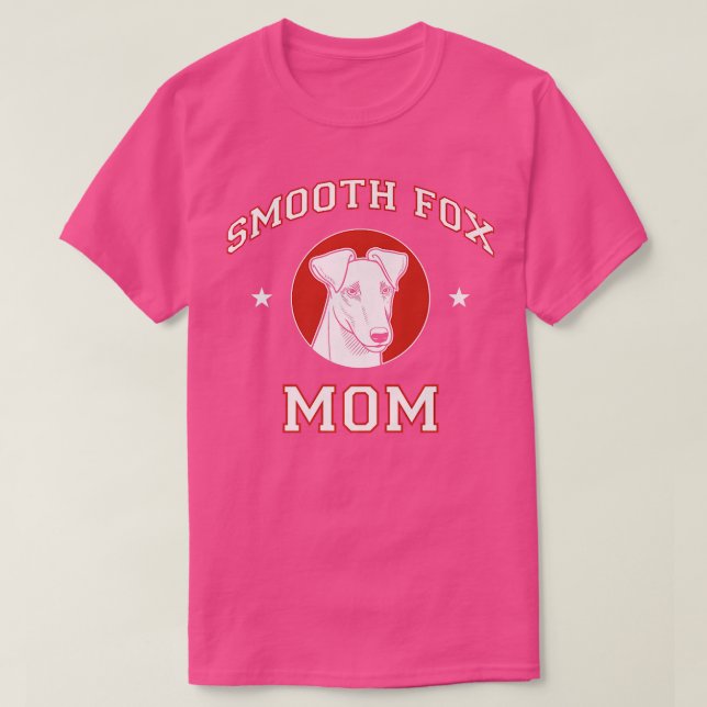Camiseta Suave Fo Terrier Mãe (Frente do Design)