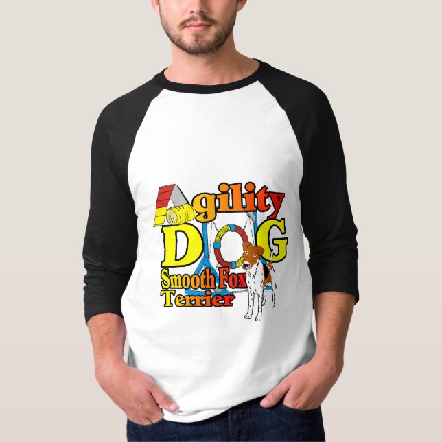Camiseta Suave_Fox_Terrier_Agilidade (Frente)