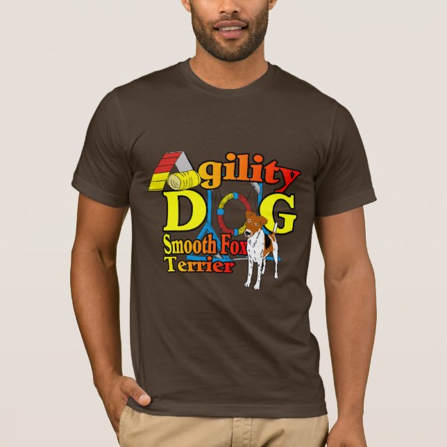 Camiseta Suave_Fox_Terrier_Agilidade (Frente)