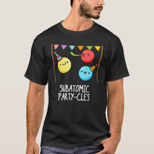 Camiseta Sub-Força Atômica - Ciência Engraçada Pun Dark BG