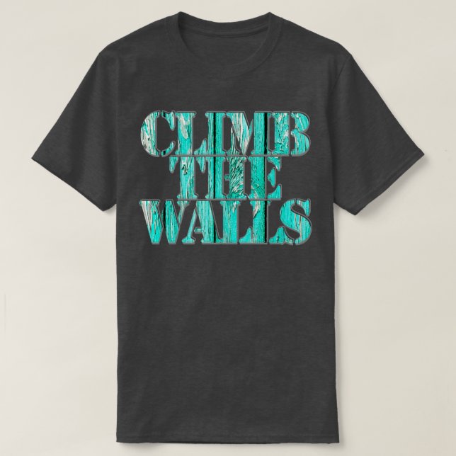 Camiseta suba as paredes (Frente do Design)