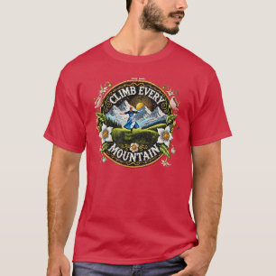 Camiseta Suba Cada Montanha Alpsheatre Som da Música Mus
