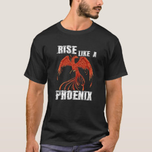 Camiseta Suba Como Fênix Fogo Pássaro Fantasia Fênix