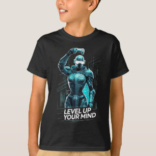 Camiseta Suba de Nível Seu Mental Ai Gamer