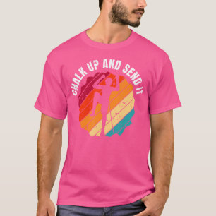 Camiseta Suba o Morro e Mande Ver Esportista de Escalada Bo