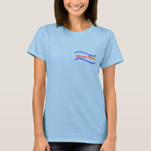 Camiseta Subaquático ninguém pode ouvi-lo gritar