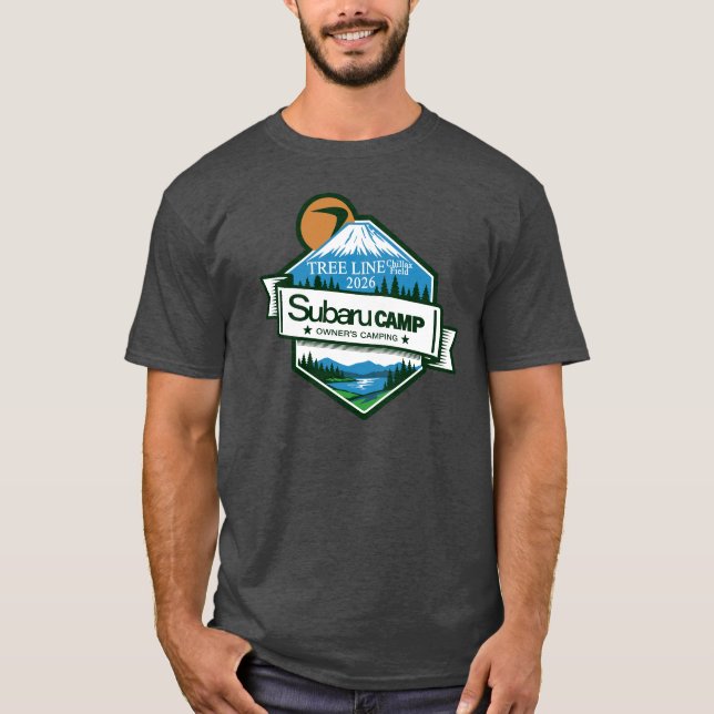 Camiseta subaru camp  (Frente)