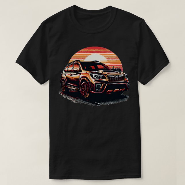 Camiseta Subaru Forester 7 (Frente do Design)