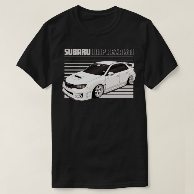 CAMISETA SUBARU IMPREZA (Frente do Design)